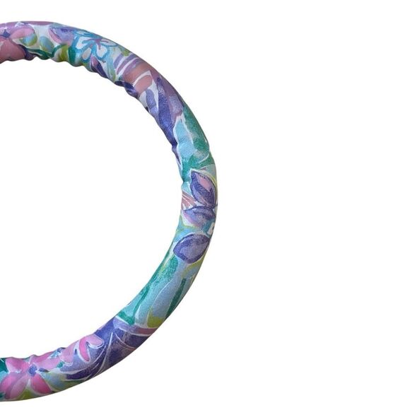 Lilly Pulitzer Mermaid in the Shade Round Keychain - Picture 3 of 5